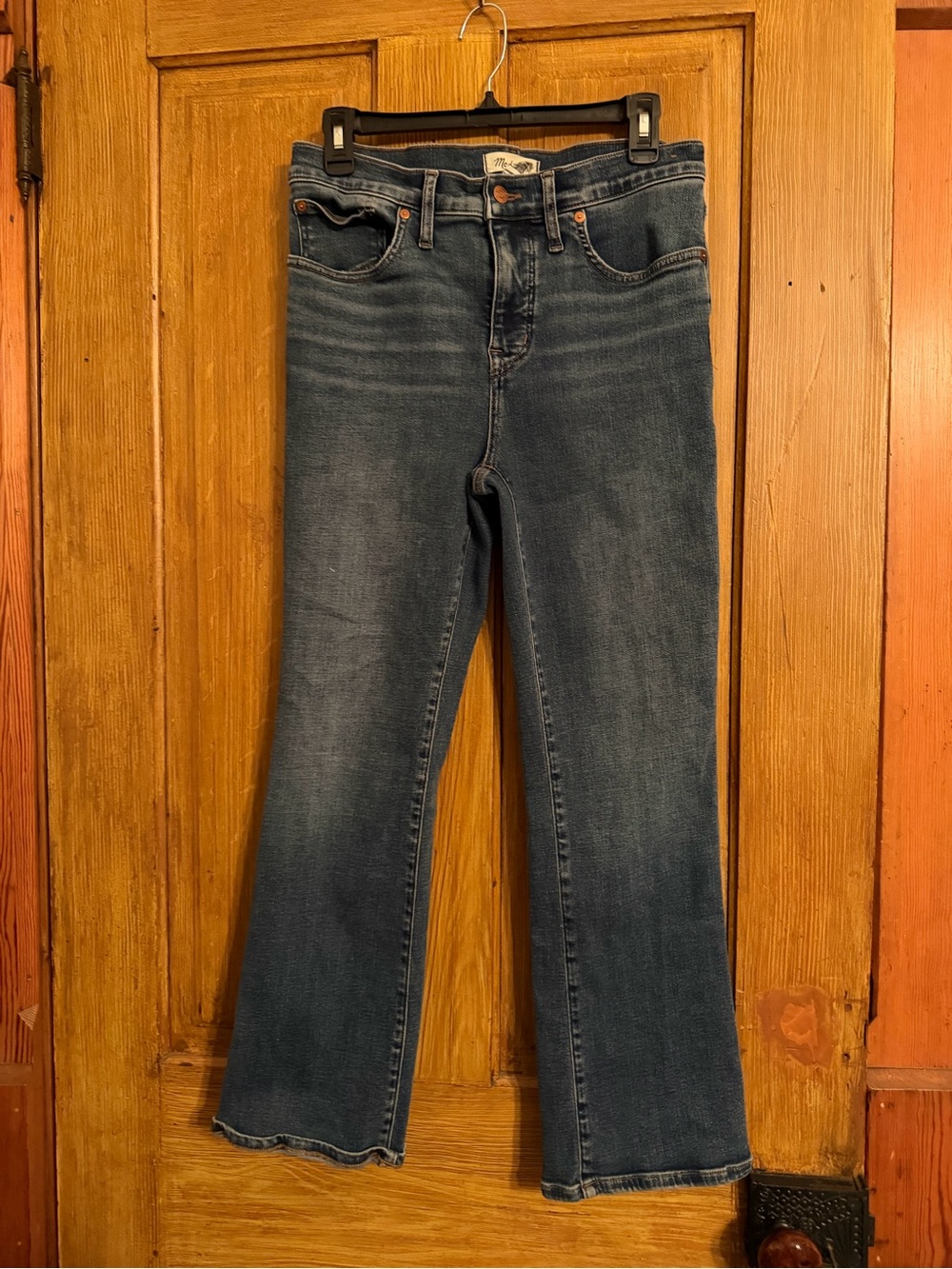 Madewell Mid-Rise Kick Out Jeans Size 29 Medium Wash Bootcut